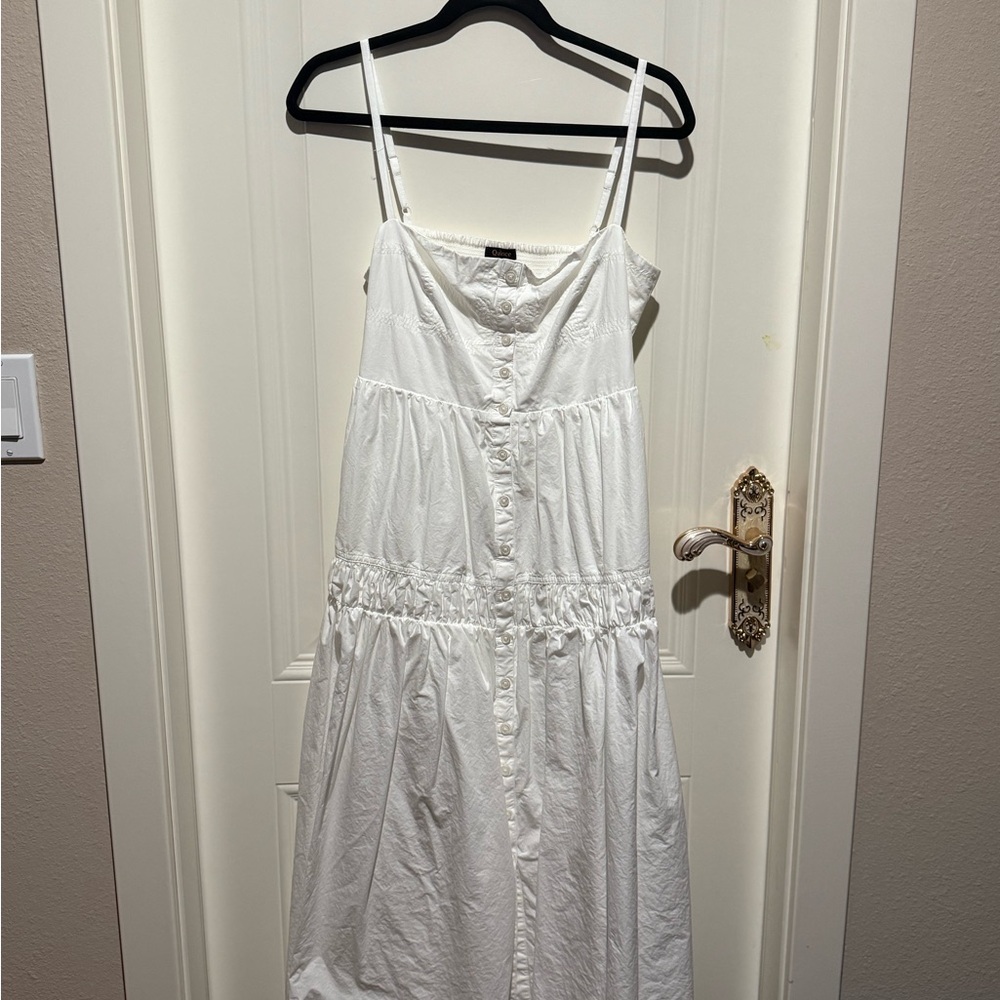 Quince Cotton White Summer Dress
